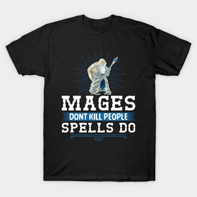 Funny Role Playing Fantasy RPG T-Shirt by Humbas Fun Shirts